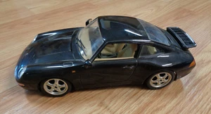 Burago 1/18 Scale Diecast Car Model - Porsche 911 , 993 Carrera 1993 - Black - Picture 1 of 3