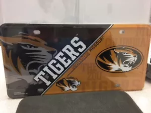 University of Missouri "TIGERS" License Plate - Picture 1 of 1