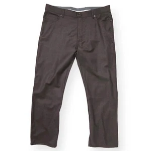 Ermenegildo Zegna Jean Cut / Dress Pants Mens 38 US Wool Heathered Brown NWOT - Picture 1 of 13