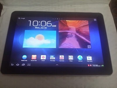 Tablet Samsung Galaxy Tab 10.1 (SCH-i905) 32 GB blanca Verizon Android  Foto 1 de 4
