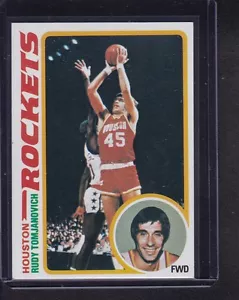 Rudy Tomjanovich 1978-79 Topps Basketball Karte # 58 Houston Rockets HOFer EXMT! - Bild 1 von 2