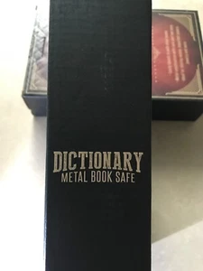 Caja fuerte libro diccionario con 2 llaves cerradura desviación caja fuerte caja de seguridad caja de metal seguridad - Imagen 1 de 7