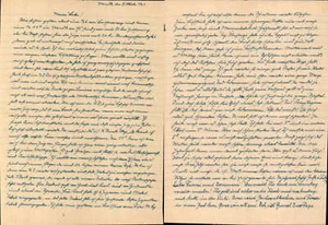 Feldpostbrief Baranawitschy Brest Belarus Weissrussland n. Spratzern St. Pölten  - Picture 1 of 1