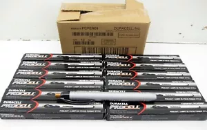 NEU Etui 12 Duracell Procell Penlight 13258101/PCPEN01 ohne Batterien AAA Aluminium - Bild 1 von 2