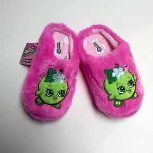 Shopkins Apple Blossom Girl Slipper Cozy Comfort Warm Clog House Shoe Size 11-12 - Picture 1 of 5