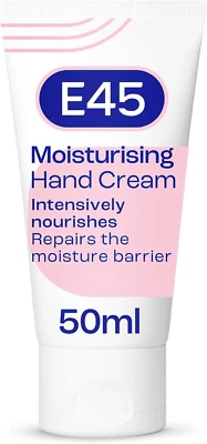 RECKITT BENCKISER E45 Daily Hand Cream 50 Ml – E45 Hand Cream for Very Dry Hands
