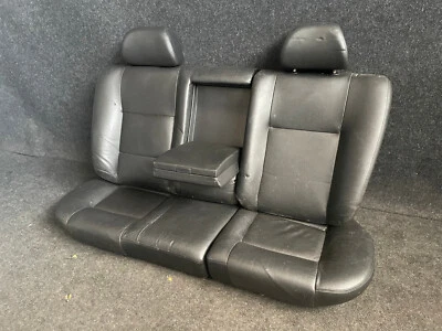 Leather rear seat VW Golf 4 sedan rear bench black leather - Image 1 of 4