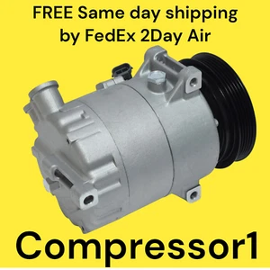 AC Compressor Fits Chevy Cobalt, HHR, Pontiac G5, Saturn ION 2.2L 2.4L - Picture 1 of 2