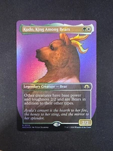 Kudo, King Among Bears BORDERLESS PROFILE FOIL - Modern Horizons 3 (Magic) - Bild 1 von 2
