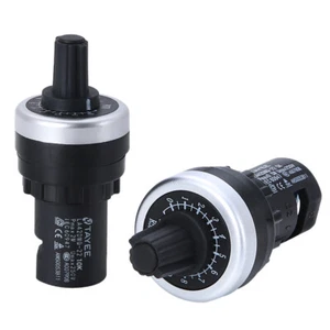 LA42DWQ-22 Potentiometer Inverter Speed Governor hole 22mm 1K2K5K10K50K100K500K - Picture 1 of 7