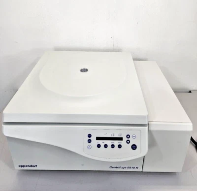 Eppendorf 5810R Centrifuge with A-4-81  Rotor, Buckets & Adapters - Image 1 of 4