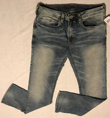 Buffalo David Bitton Six-X Men's Designer Blue Jeans Size: 32X33 NWD  - Image 1 of 4
