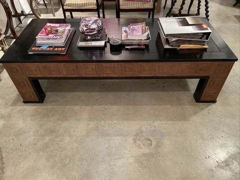 McGuire Furniture-Robert Kuo coffee table Cover