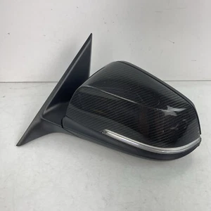 2012 - 2015 BMW F30 335I 328I Front Left Side View Mirror Carbon with Camera OEM - Picture 1 of 11