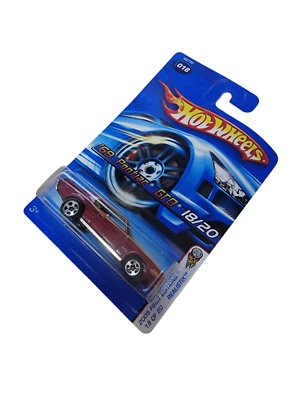 2005 Hot Wheels '69 Pontiac GTO 18/20 Dicast Car Maroon NEW First Editions - Image 1 of 4