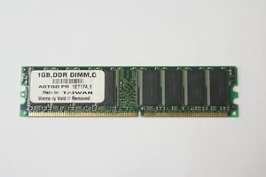 AOTQD 1GB PC3200 400Mhz DDR DIMM Desktop Memory RAM - Picture 1 of 3