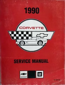 1990 Chevy Corvette Factory Shop Service Repair Manual Original - Foto 1 di 4