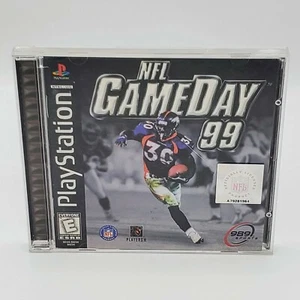 NFL GameDay 99 (Sony PlayStation 1, 1998) PS1 Complete CIB - Picture 1 of 6