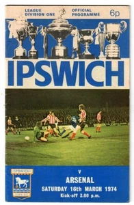 Ipswich Town - 1973-74 - Home Football Programmes - Picture 1 of 45
