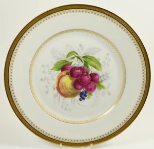 Beautiful Haviland Limoges Hand Painted Fruit Dessert / Cabinet Plate - Picture 1 of 4