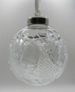 WATERFORD 3" KRISTALLKUGEL SEEPFERDCHEN ORNAMENT. WEIHNACHTEN EUC - Bild 1 von 5