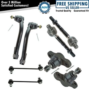 8 Piece Kit Front LH RH Ball Joint Tie Rod Sway Bar Link for Rondo Optima New - Picture 1 of 5