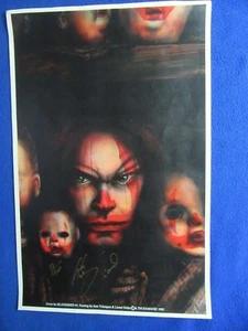 BLOODSHED LIMITED EDITION POSTER #17/200  2X SIGNED   1995 - Picture 1 of 1
