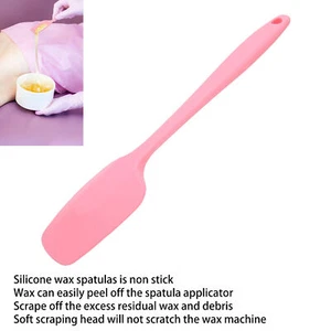 Silicone Wax Spatula Reusable Waxing Stirrer Applicator Multifunctional Wax - Picture 1 of 12