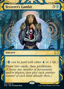 MTG TEZZERET's GAMBIT EXC - MOSSA DI TEZZERET - STA EN - MAGIC - Picture 1 of 1