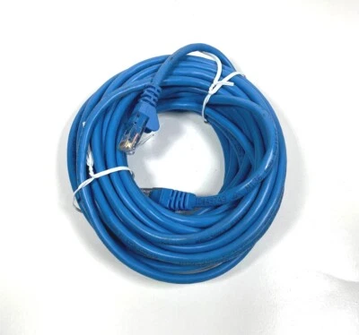 Belkin No Enganchables CAT5E Parche Cable RJ45M / 7.6m Azul (A3L791b25-BLU-S) - Imagen 1 de 3