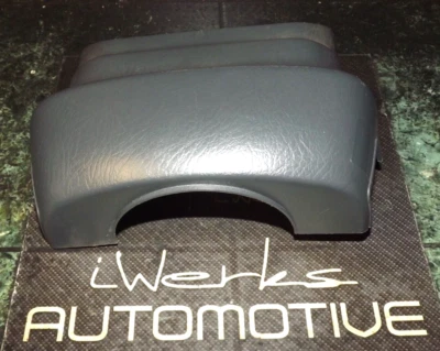 OEM USDM 96-00 Honda Civic EK S04 columna de dirección encendido cubierta superior gris oscuro Foto 1 de 4