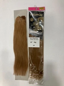 Human Hair Extensions 18 Inch 6 Piece Set Colour 10 Pink Lust / Volumize - Picture 1 of 1