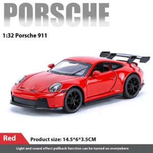 1:32 911 GT3 RS Alloy Sports Car Model Diecast Metal Racing Car Vehicles Model H - Picture 1 of 12