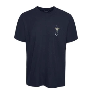 Eastside Golf Men's Core Short Sleeve Tee - Midnight Navy - Size M, L - Picture 1 of 3