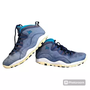 Nike Air Jordan 10 X Retro LA Los Angeles Size 14 2016 Blue White 310805 404 Men - Picture 1 of 13