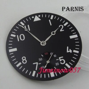 38.9mm Watch Dial With Watch Pointer Fit for 6498 Hand Winding Men's Watch - Picture 1 of 3