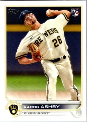 2022 Topps Series 1 - Aaron Ashby #78 (RC) - Image 1 of 2