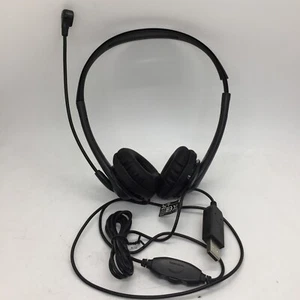 HP Stereo USB Headset - Features USB Connectivity New P/N:T1A67AA - Picture 1 of 4