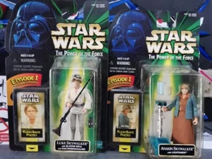 STAR WARS (COMBO) POTF LUKE SKYWALKER & AUNT BERU (ERROR PRINTING) - Picture 1 of 2