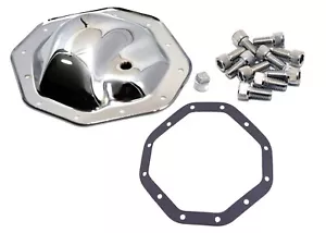 Dodge Jeep Chrysler Mopar 9.25" Polished Steel Rear Differential Cover Kit - Foto 1 di 1