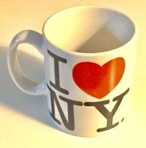 I LOVE π NY Genuine Jay Joshua NY I Love New York Coffee Mug SMALL SIZE #MUG72S - Picture 1 of 8