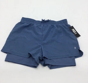 ID Ideology Big Girls 2-in-1 Pull-On Shorts, Blue Cast, Medium - Picture 1 of 2