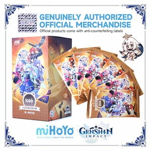 Genshin Impact TCG Battle Cards Pack 6 Cards/Pack, Authentic Genshin Collectible - Picture 1 of 22