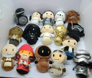 Hallmark Itty Bitty Star Wars Collection Of 16 C3PO, Darth Vader, Chewbacca, Rey - Picture 1 of 4