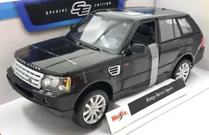 Maisto 1/18 Scale Diecast 46629 - Range Rover Sport - Black - Picture 1 of 5