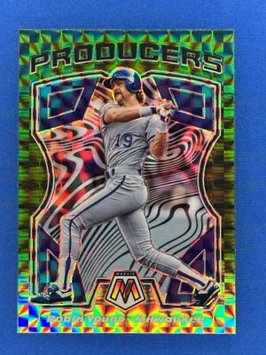 2021 Mosaic Robin Yount Producers Green Prizm #P9 Brewers - Image 1 of 2