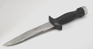 '70s VINTAGE HEALTHWAYS DIVE KNIFE WITH SHEATH Very Good Condition - Picture 1 of 6