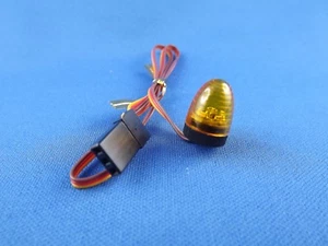 Rundumleuchte, Warnleuchte klein spitze Form orange - Bild 1 von 1