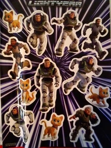 Lightyear 2022 Film Sticker  - Bild 1 von 3