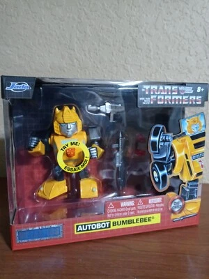 Figura Diecast Jada Metalfigs Transformers Bumblebee 4 pulgadas NUEVA CAJA COMO NUEVA Foto 1 de 4
